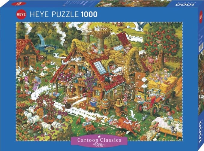Heye Puzzel Funny Farm 1000.