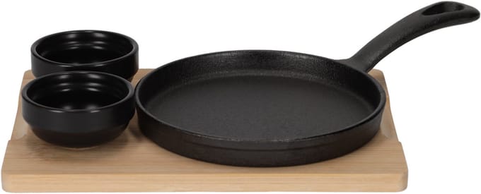 JENS Living Gietijzeren Serveerset Rond