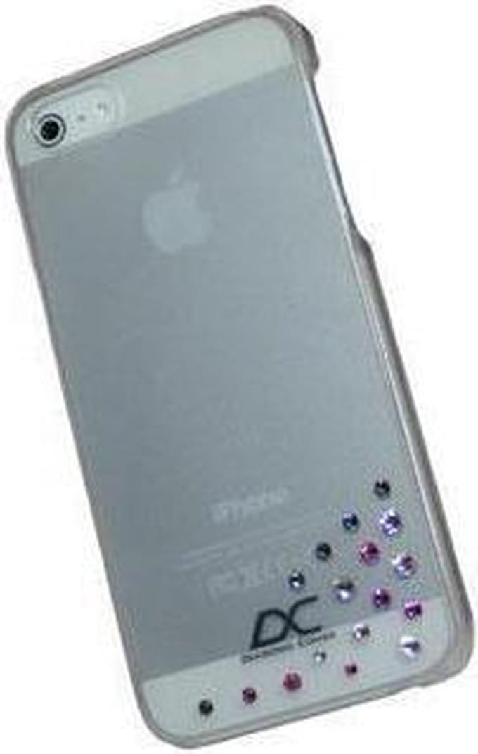 iPhone 5 / 5S hoes Diamond Comet Transparant
