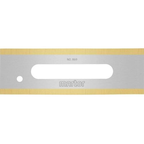 MARTOR 869.60 Reserve-mes INDUSTRIEKLINGE brede schliff 10 stuk(s)