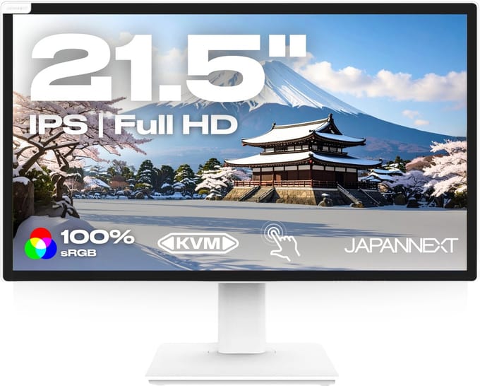 JAPANNEXT Touchscreen Monitor Wit 21.5" IPS Full HD (1920x1080) | JN-IPS2152FHDR-T