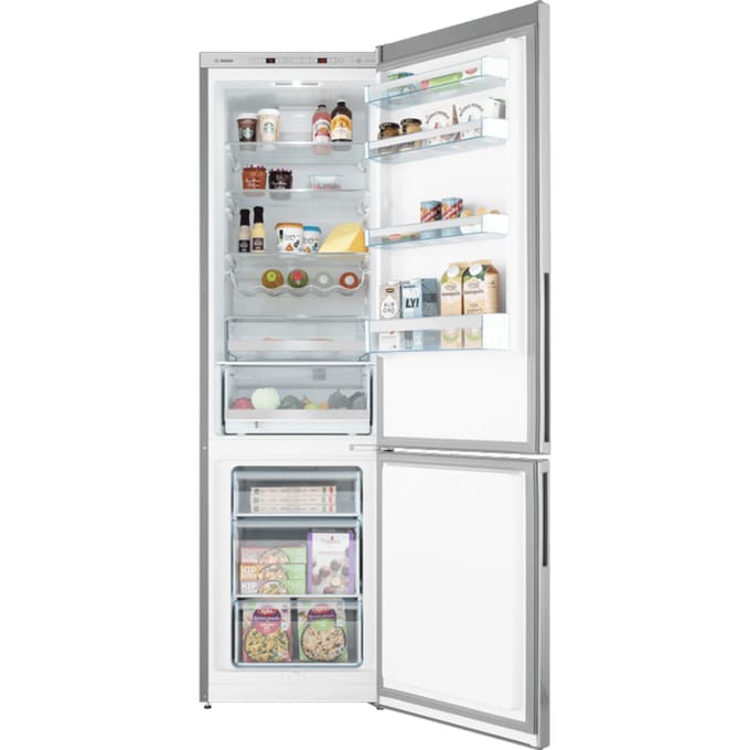 Bosch KGE39ALCA - Serie 6 - koel-vriescombinatie - VitaFresh: houdt etenswaren langer vers in gekoelde lades - RVS