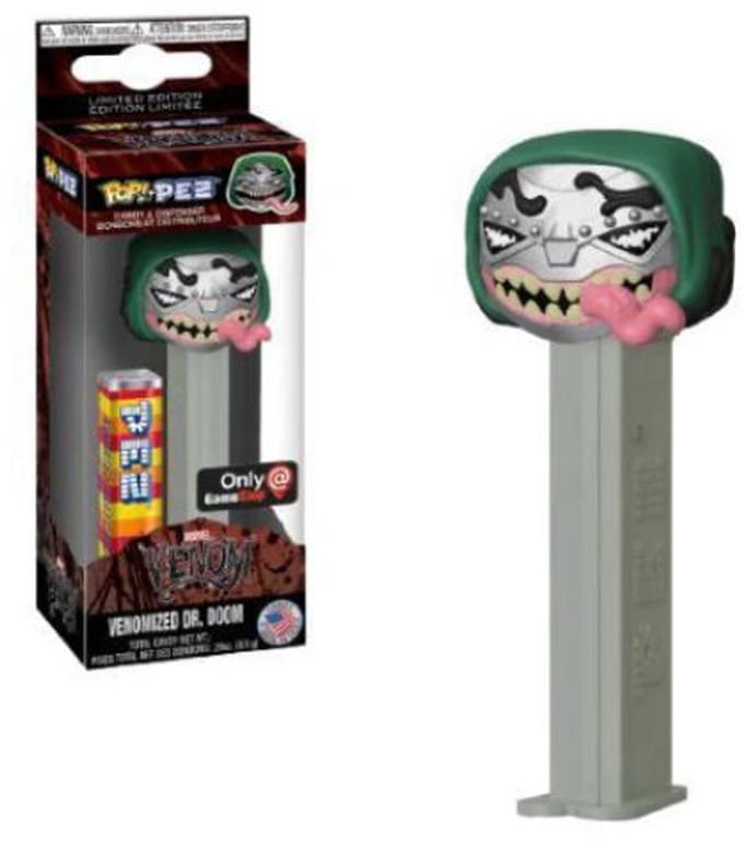 Funko Pop! PEZ - Venomized Doctor Doom GameStop Exclusive