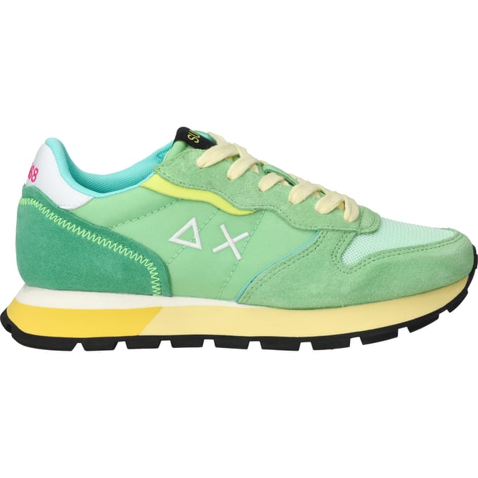 Sun68 Ally Color Explosion Sneakers - Dames - Groen - Maat 38