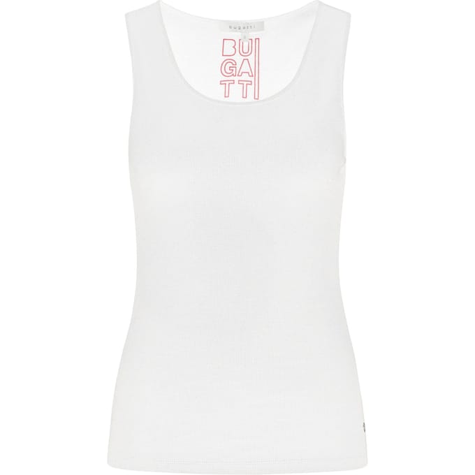 Bugatti Damen Top met elastaangehalte