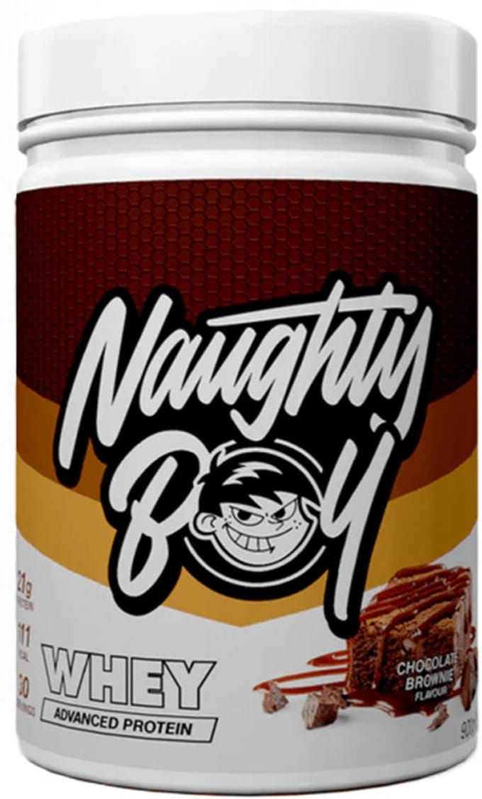 Naughty Boy Whey Advanced Protein (900g) Chocolate Brownie - Eiwitten - Wei-eiwit Mix