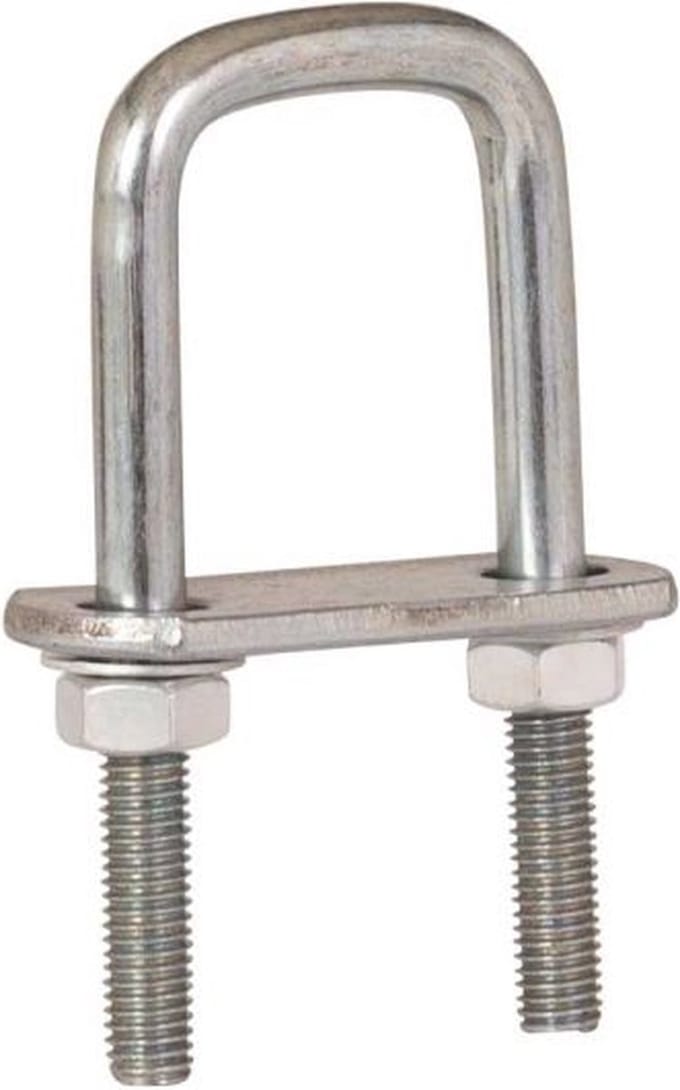 U bout M10 met strop 100 x 43 mm - verzinkt