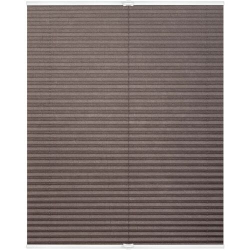 Lichtblick plisségordijn Klemmfix (Taupe, 60 x 210 cm)