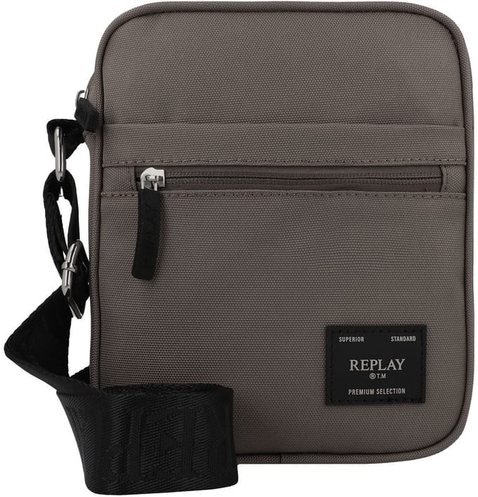 REPLAY Schoudertas Reporter Bag Walnut Taupe