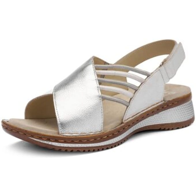 ara Sandaal Hawaii zilver wit