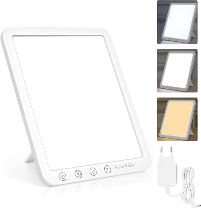 ApexArte® Lichttherapie Lamp - Daglichtlamp - Bureaulamp Led - Wit