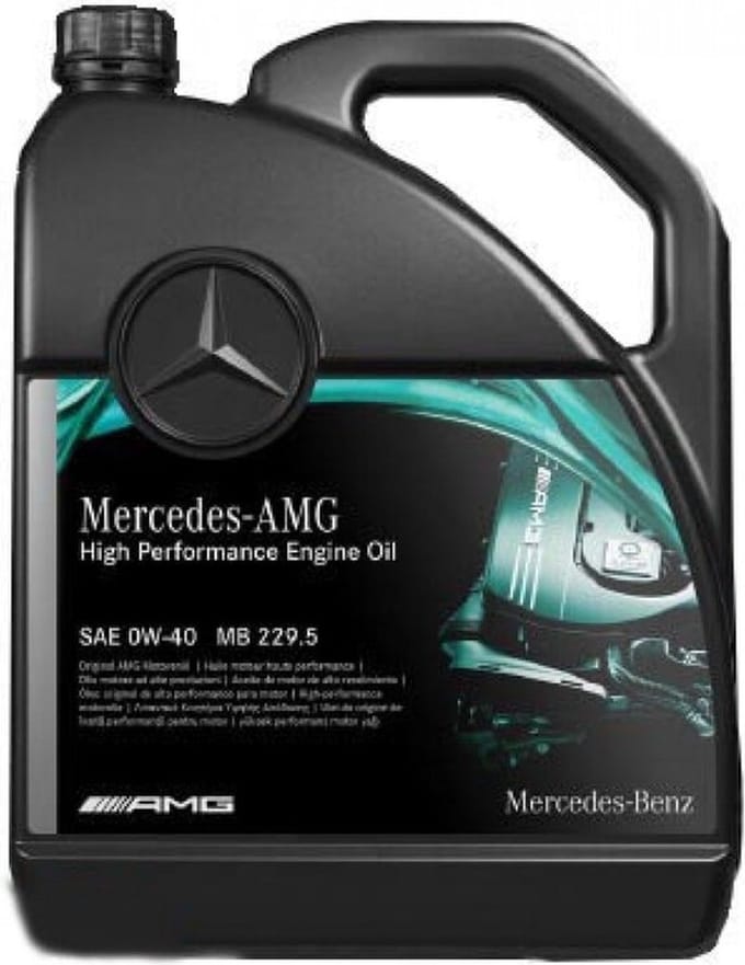 Mercedes-Benz AMG 0w40 motorolie 5L