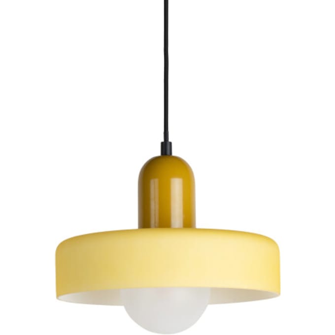 Leitmotiv hanglamp opaco grato ochre yellow & soft yellow
