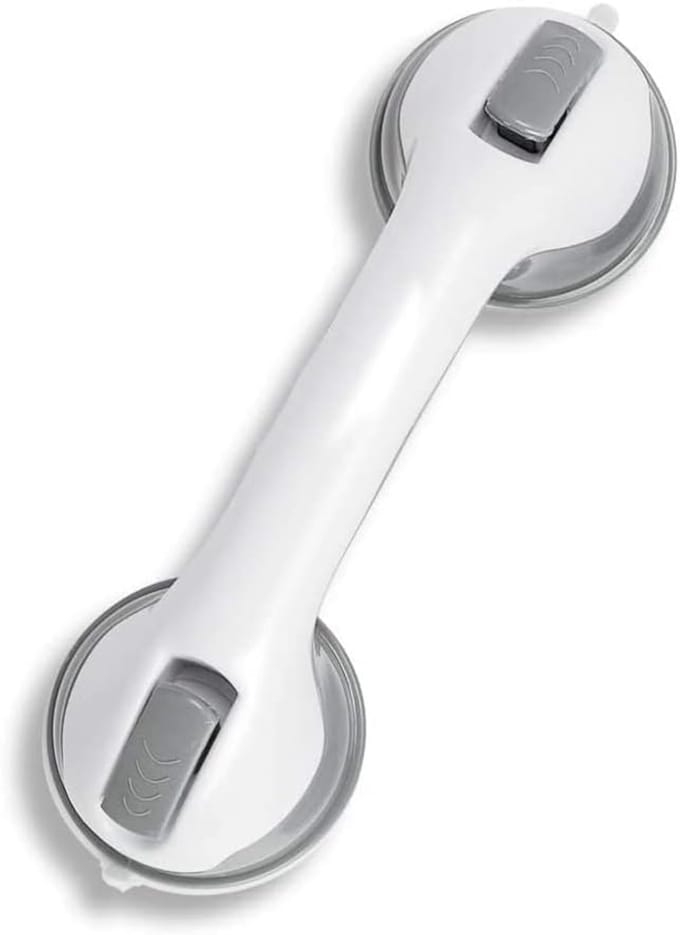 Veilige Douchehandgreep 30.5 cm met Antislip Grip voor Badkamers en Doucheschermen