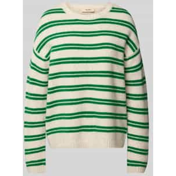 Relaxed fit gebreide pullover van wolmix met kameelhaar-mix model 'Khai'