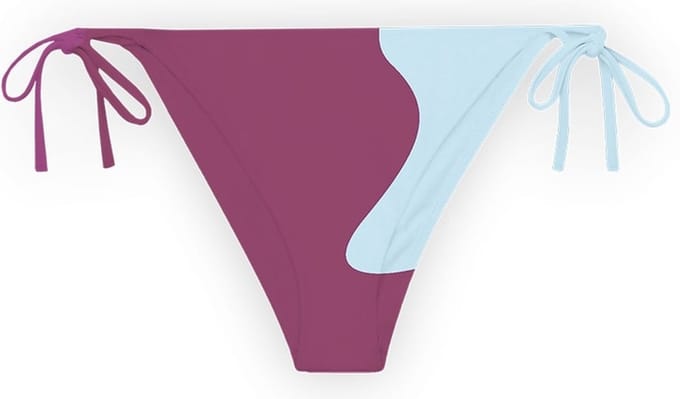 Sea'sons Official - Kleurveranderend - Triangle Bikinibroek - Roze-Blauw - M