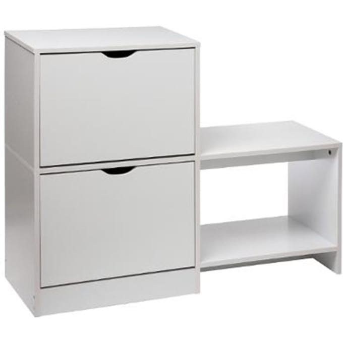 Eazy Living Schoenenkast Gaby Wit