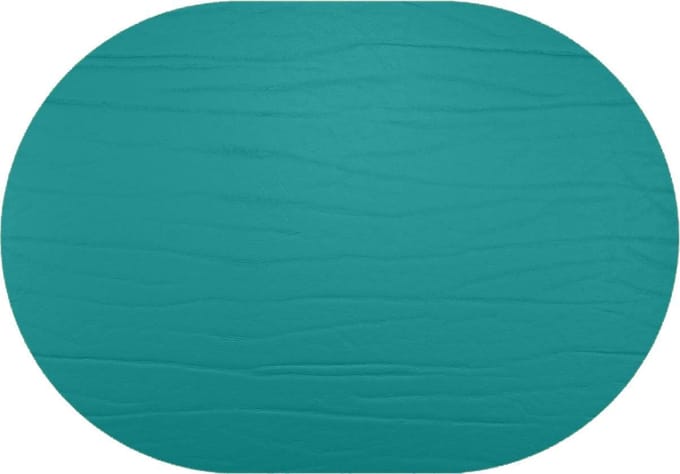 Daff Leatherixx Dumbo Placemat - Leer - Ovaal - 34 x 42 cm - Everglade