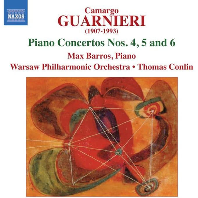 Max Barros, Warsaw Philharmonic Orchestra, Thomas Conlin - Guarnieri: Piano Concertos Nos. 4, 5 & 6 (CD)