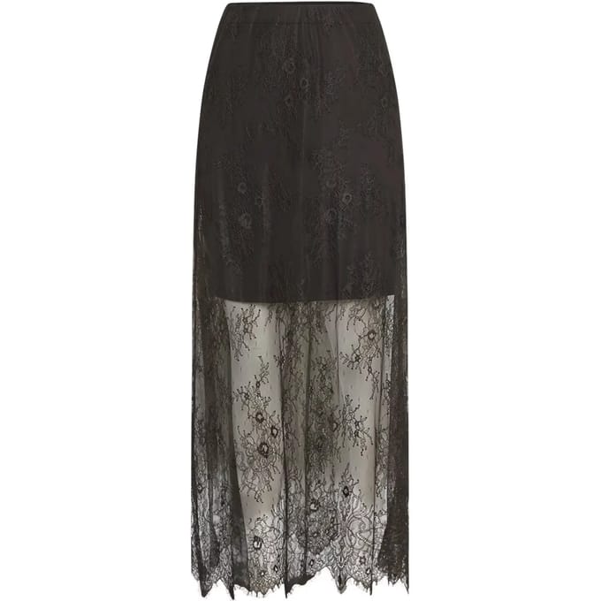 MSCH Copenhagen Mschdusty Hw Skirt Rokken Dames - Bruin - Maat M