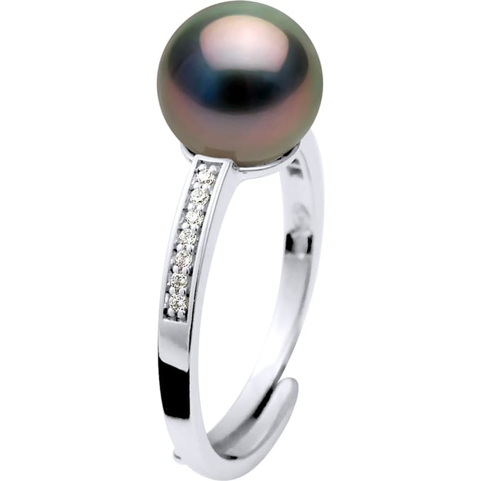 Ring TAHITI Pearl Ronde 8-9 mm Sieraden 925