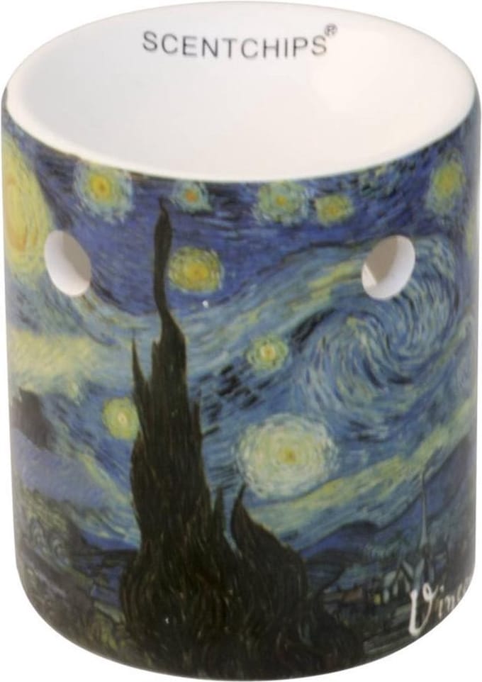 Scentchips brander Oude Meesters Vincent van Gogh Sterrennacht - Keramiek