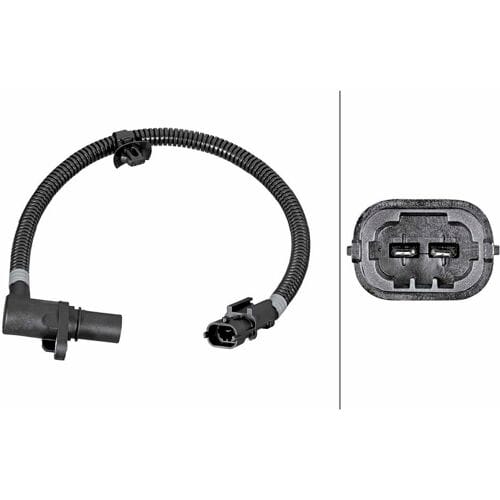 Sensor, nokkenas positie HELLA 6PU 358 381-441