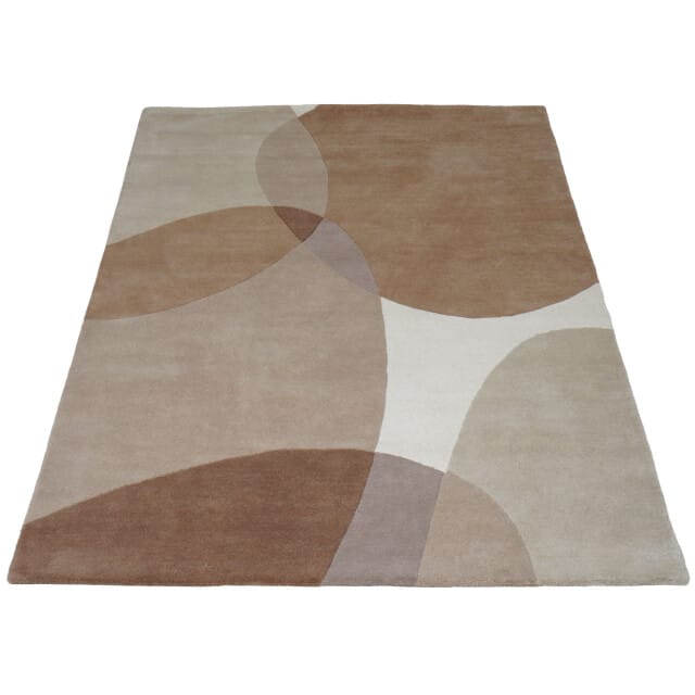 Veer Carpets Vloerkleed abstract /bruin 200 x 280 cm