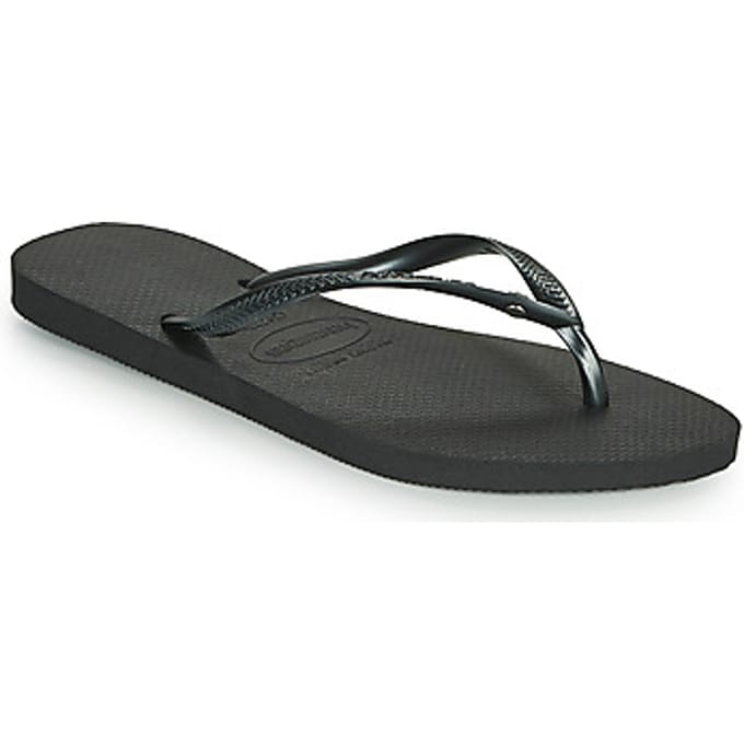 Havaianas Slim Crystal Flip Flops Dames - Zwart- Dames, Zwart 35/36