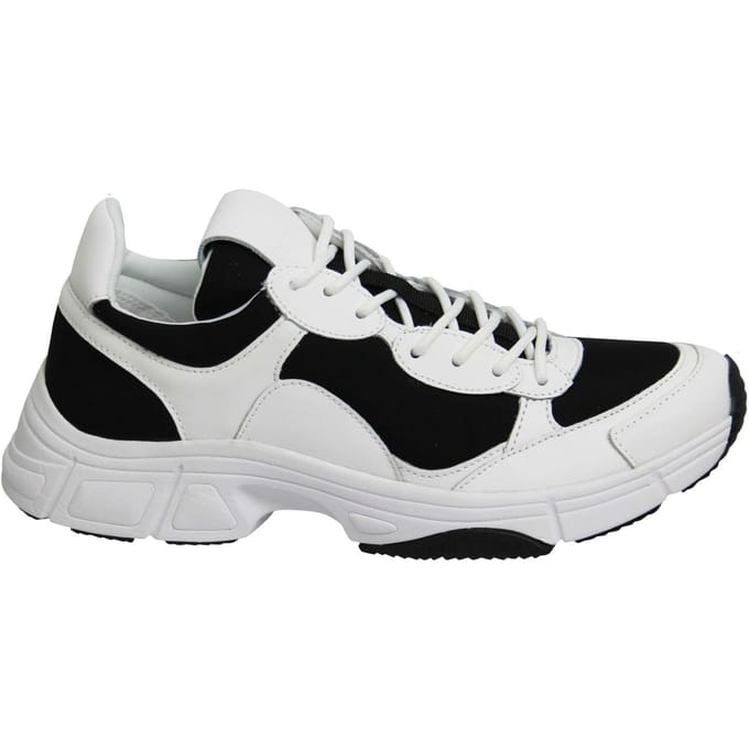 Calvin Klein Daxton Heren Wit/Zwart Sportschoenen