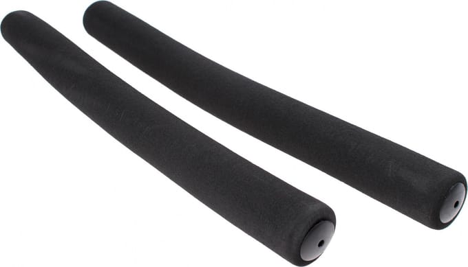 Falkx Foam stuurset - Comfortabel - Zwart - Inclusief afdekdoppen - Per set