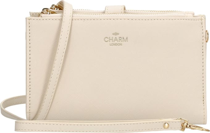 Charm London Birmingham Portemonnee - Crème