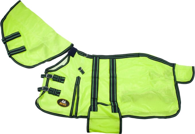 MHS Vliegendeken Neon met afneembare hals 155 Groen