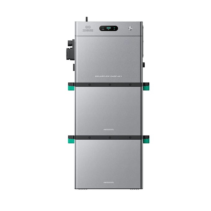 Zendure SolarFlow 2400 AC+ - SolarFlow 2400 AC+ (2.4 kWh) / 2*AB3000L (5.76 kWh)