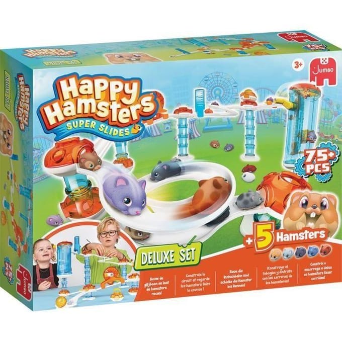 Jumbo Happy Hamsters - Deluxe Set Knikkerbanen