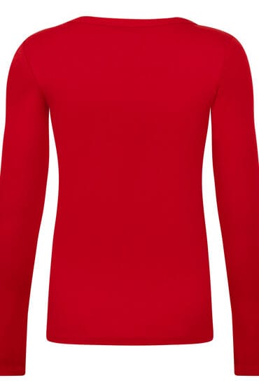 Hunkemöller Cotton Pyjama Top Rood