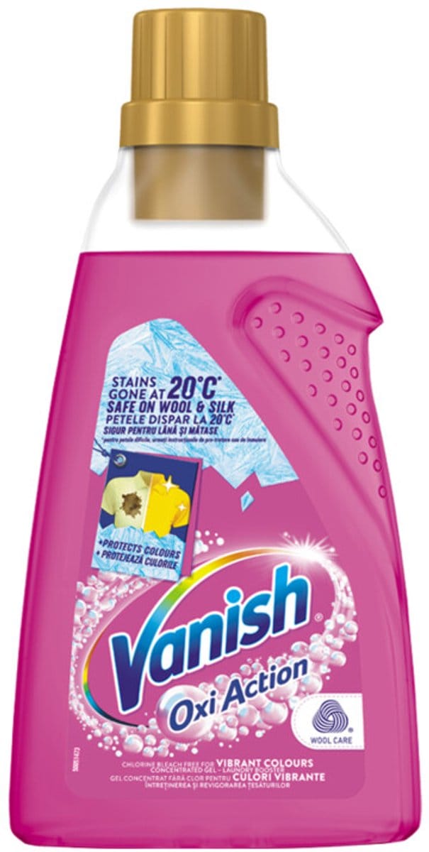 Vanish Oxi Action Vlekkenverwijderaar Gel Pink 1,5 liter