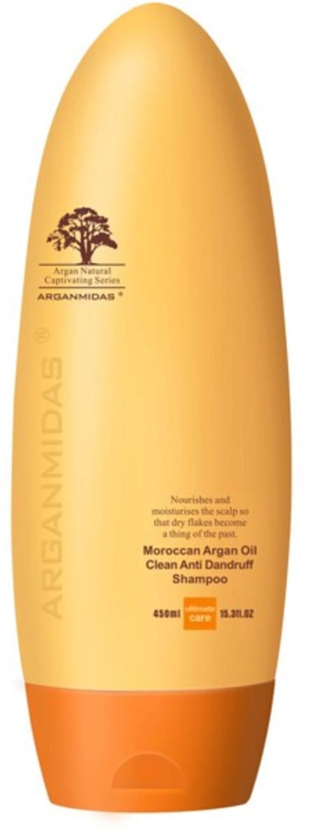 Moroccan Argan Clean Anti Dandruff Shampoo / Anti Roos Shampoo mit Gember extract 450 ml