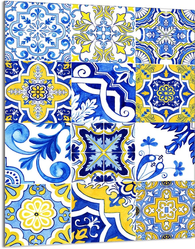 TMK ArtDeko - Snijplank - Mozaïek - 40x52 cm - Gehard Glas