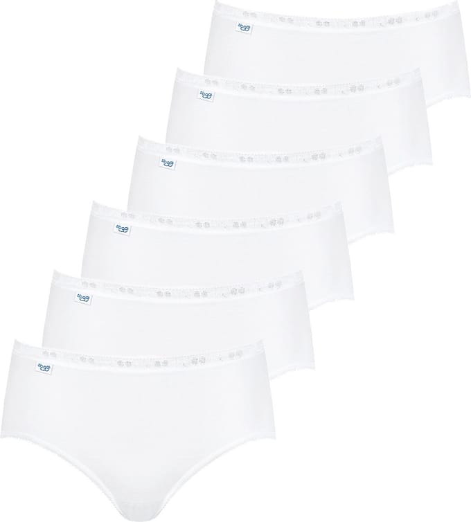 sloggi Dames midi slip 6 pack Basic+