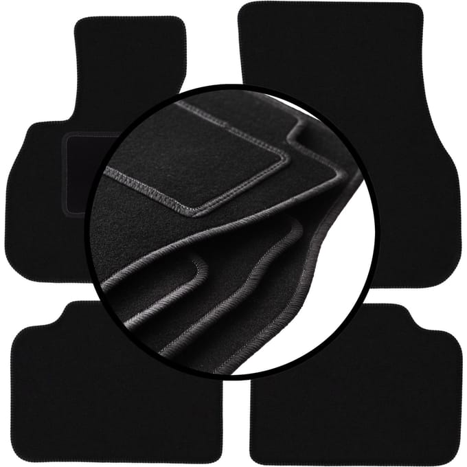 Complete set veloursmatten voor: Mini Countryman F60 crossover (2017-)