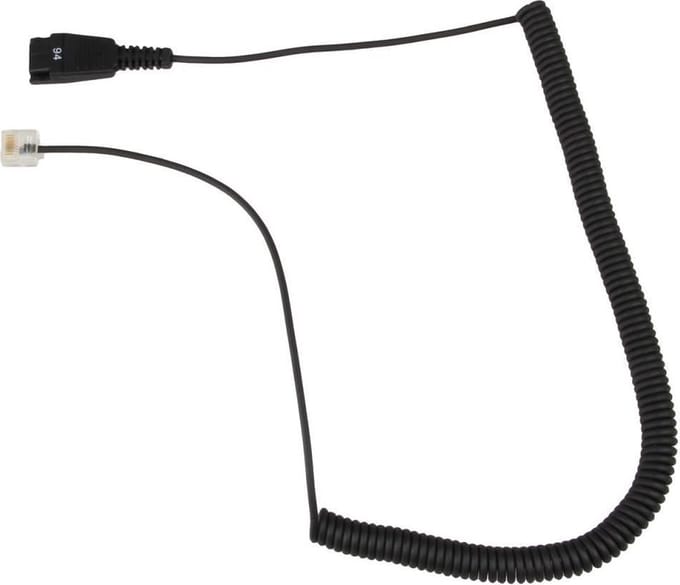 Jabra RJ45/Siemens Open Stage 1 m Zwart