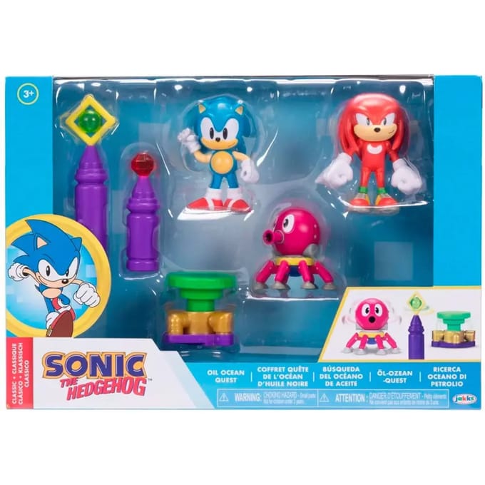 Beeldje Jakks Pacific Sonic the Hedgehog Oil Ocean