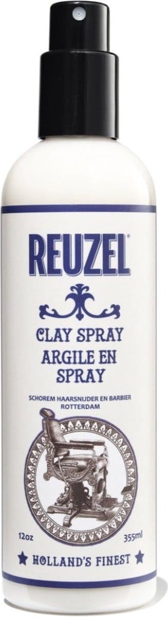 Reuzel, Argile, Argile, Laque, Pour Définition & Texture, Fixation Légère, 355 ml