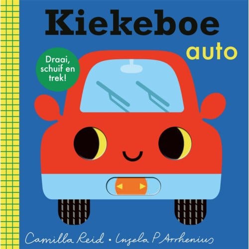 Kiekeboe auto schuifboekje 18 mnd+