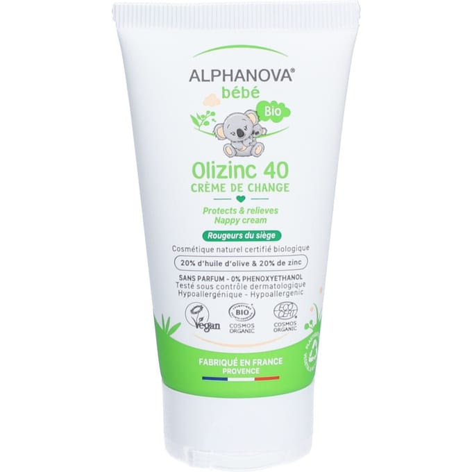 ALPHANOVA Bebe Eryzinc voor Luieruitslag (50 gram)