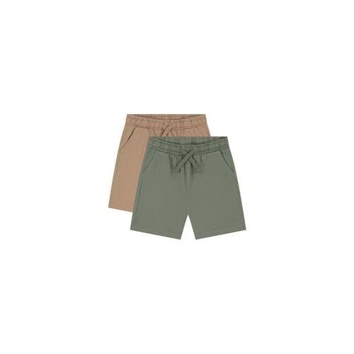 Prénatal peuter shorts 2 stuks Light Khaki Green 122 heren