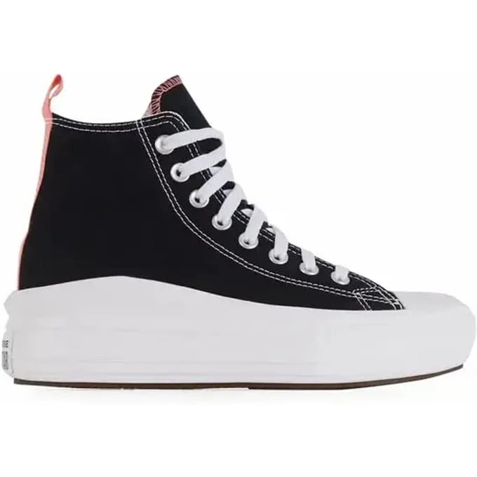 Converse Chuck Taylor All Star Move Platform dames sneaker - Zwart multi
