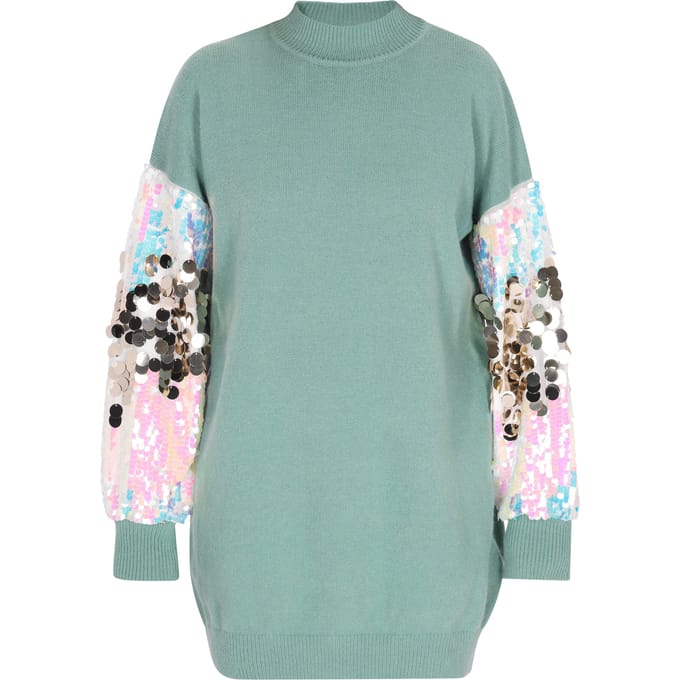 IZIA Jurk Dames aqua