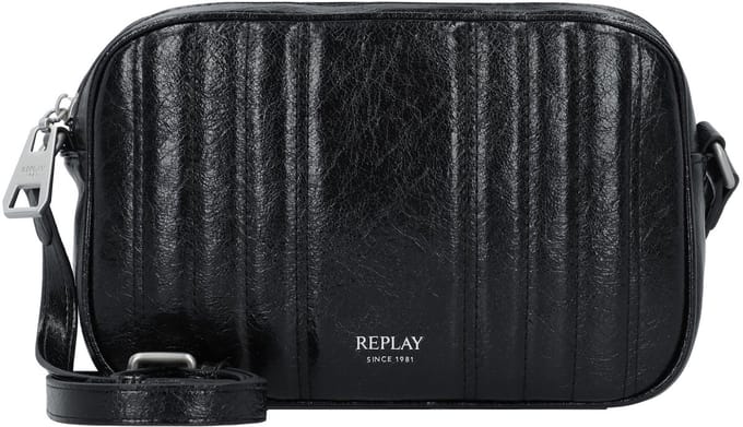 REPLAY Schoudertas Crossbody Bag Black Zwart